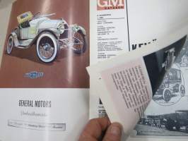 GM Katsaus 1968 nr 1, U.S. mallit 1968, Sähköautojen sihinää - GM sähköautotuotanto 1900-luvun alussa + Electrovan, Vauxhall 2000, ym.