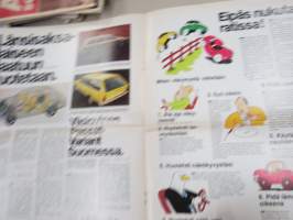 Auto sanomat 1974 nr 2 -Volkswagen asiakaslehti, Passat TS, Kupla kertaa Kupla,  Energian säästö ja kattonopeus, Reilun pelin VW-korjaamot