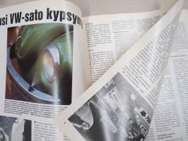 Kupla 1973 nr 3, Volkswagen asiakaslehti, Volkswaeneitten käyttöikä, Uusi VW-sato kypsyy, Ruostumattomuustakuu, VW-diagnoosi, ym.