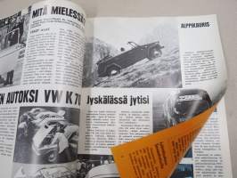 Kupla 1971 nr 1 -Volkswagen asiakaslehti, Rita ja Jouni Laine - Kuplalla Intiaan, 18 tyttöä Kuplassa, 100 000 Kupla Suomessa, Volkswagen yksilölliseksi, VW Radiot