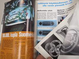 Kupla 1971 nr 1 -Volkswagen asiakaslehti, Rita ja Jouni Laine - Kuplalla Intiaan, 18 tyttöä Kuplassa, 100 000 Kupla Suomessa, Volkswagen yksilölliseksi, VW Radiot