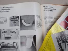 Kupla 1971 nr 1 -Volkswagen asiakaslehti, Rita ja Jouni Laine - Kuplalla Intiaan, 18 tyttöä Kuplassa, 100 000 Kupla Suomessa, Volkswagen yksilölliseksi, VW Radiot