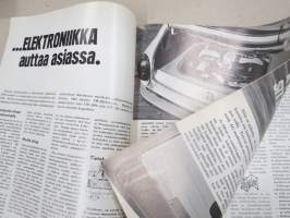 Kupla 1970 nr 2 -Volkswagen asiakaslehti, Polttomoottori saastuttaa mutta elektroniikka auttaa asiasaa, K 70 elää, Kokeiluvauhtia Keimolassa, Kesäkupla - Kisakupla