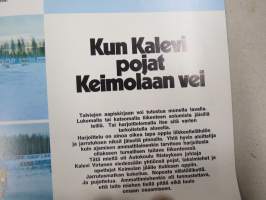 Kupla 1972 nr 1 -Volkswagen asiakaslehti, Uusi VW-computer diagnoosi, Pulla-auto, Leo Kinnunen voittajakuva, Kansikuva Päivi Palomäki 11 v. piirustus, ym.