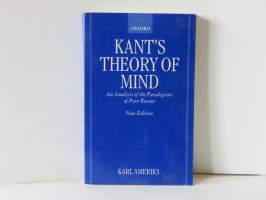 Kant´s Theory of Mind - An Analysis of the Paralogisms of Pure Reason