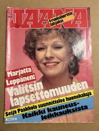 Jaana 1980 nr 5, Marjatta Leppänen, Seija Paakkola