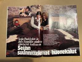 Jaana 1980 nr 5, Marjatta Leppänen, Seija Paakkola