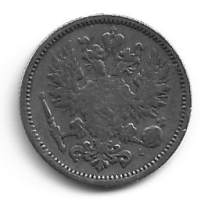 50  penniä  1889  hopeaa
