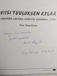 Viisi Tuuloksen kylää : Pohjoinen, Lakkola, Karutta, Sydänmaa, Teuro (signeerattu, tekijän omiste)