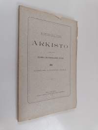 Historiallinen arkisto, 20, 3 - Ainehisto, nimi- ja asialuettelo I-XX osaan