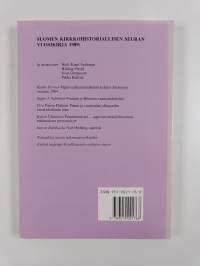Suomen kirkkohistoriallisen seuran vuosikirja 79, 1989 = Finska kyrkohistoriska samfundets årsskrift = Jahrbuch der finnischen Gesellschaft für Kirchengeschichte