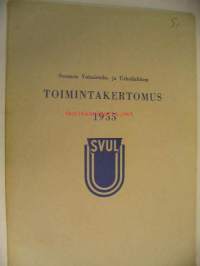Suomen voimistelu- ja urheiluliiton toimintakertomus 1955