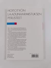 Hoitotyön laadunvarmistuksen perusteet