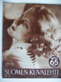 Suomen Kuvalehti 1932  nr 43  -terveisiä Turusta, keinutuoli, nykyistä Venäjää kuvissa, Berlinin lentonäyttely, Otavan parhaat joulujulkaisut