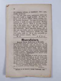 Nuorukainen 1866 : Jumalan sanan tutkinnoita ja selityksiä (nrot 1-4, 6, 8, 11)