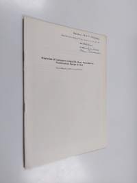 Migration of Laphygma exigua Hb. (Lep., Noctuidae) in Northwestern Europe in 1964 (signeerattu, tekijän omiste)