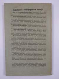 Keski-Suomen maanviljelysseuran vuosijulkaisu 13 1906