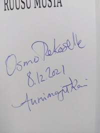 Tuo vuorilta ruusu musta (signeerattu, tekijän omiste)
