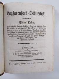 Lagfarenhets-Bibliothek : sjette delen