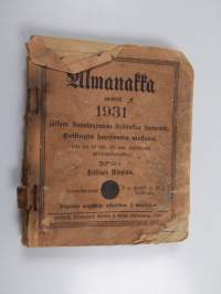 Almanakka vuodeksi 1931 jälkeen Vapahtajamme Kristuksen syntymän, Helsingin horisontin mukaan