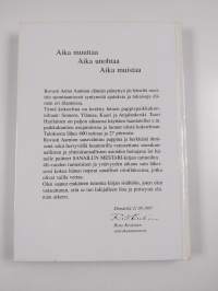 Rovasti A. I. Aarnio - sanailun mestari