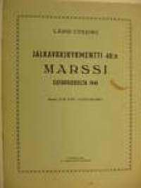 Jalkaväkirykmentti 48:n Marssi sotavuodelta 1941 (Lassi Utsjoki) -nuotit