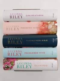 Lucinda Riley -paketti (5 kirjaa) : Vaarallinen kirje ; Perhosten huone ; Orkideatarha ; Oliivipuu ; Italialainen tyttö