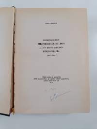 Suomenkielisen rikoskirjallisuuden ja sen reuna-alueiden bibliografia 1857-1989 (signeerattu, numeroitu)