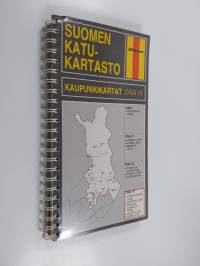 Suomen katukartasto 4 : Keski-Suomen lääni, Kuopion lääni, Pohjois-Karjalan lääni, Oulun lääni, Lapin lääni