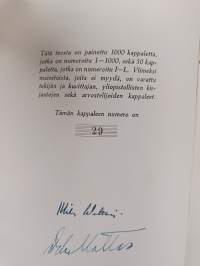 Kultakutri (numeroitu, signeerattu)