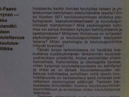 Ihmisen koulutettavuus ja koulutuspolitiikka