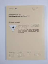 Aikuiskoulutukseen osallistuminen : Aikuiskoulutustutkimus 1990