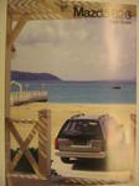 Mazda 626 Sport wagon 1992 myyntiesite sales brochure