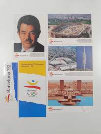 Suuri olympiateos 8 : Olympialaista taustatietoa : Barcelona 1992 (signeerattu, tekijän omiste)
