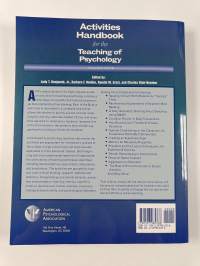 Activities handbook for the teaching of psychology, Volume 4