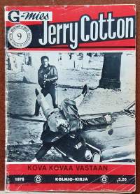 G-mies Jerry Cotton 9/1976 - Kova kovaa vastaan. (Aikakauslehti, lukulehti)