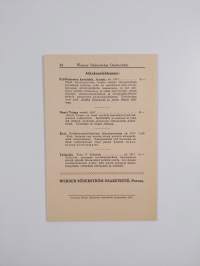 Werner Söderström osakeyhtiön joulukirjoja 1916