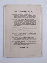 Joulujuhlan ohjelmistoa