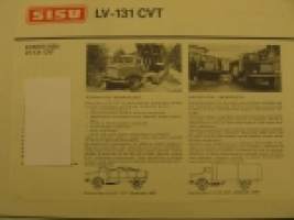 Sisu LV-131 CVT Kontio-Sisu 1976 -myyntiesite