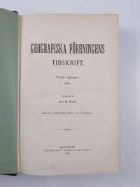 Geografiska föreningens tidskrift III-IV (1891-1892) : tredje och fjärde årgången