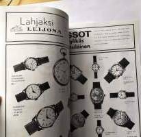 Kultasepänliike S.A. Tulisalo Lahjavihjeitä esite korut kellot