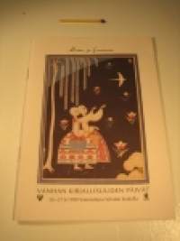 Vammalan vanhankirjallisuudenpäivien esite 1998