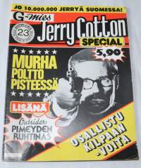 Jerry Cotton  Special  23  1979 Murha polttopistteessä / Kalle-Kustaa Korkki  Pimeyden ruhtinas