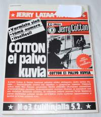 Jerry Cotton  Special  2  1983  Kuoleman kiitolaukka / Takuumurha