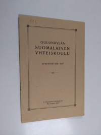 Oulunkylän suomalainen yhteiskoulu lukuvuosi 1926-1927