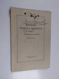 Åggelby svenska samskola Läsaret 1930-31
