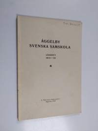 Åggelby svenska samskola Läsaret 1931-32