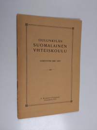 Oulunkylän suomalainen yhteiskoulu lukuvuosi 1926-1927