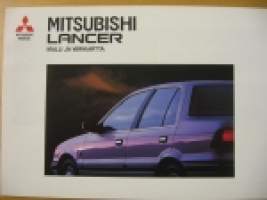 Mitsubishi Lancer malli- ja värikartta