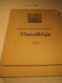 Upseerien Ampumayhdistyksen Vuosikirja 1953